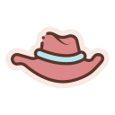 sombrero de vaquero icon