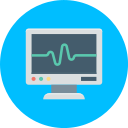 máquina de ecg 