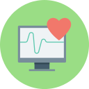 máquina de ecg icon