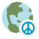 paz mundial icon