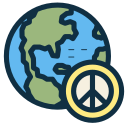 paz mundial icon