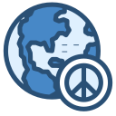 paz mundial icon