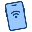 wifi del teléfono inteligente icon