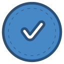 signo de marca de verificación icon