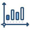 gráfico de barras icon