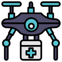 dron médico icon