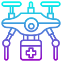 dron médico icon