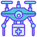 dron médico icon