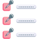 codificación de colores icon