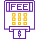 tarifas de cajeros automáticos icon