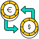 cambio de dinero icon