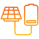 célula solar icon