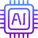 tecnología de inteligencia artificial icon