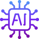 tecnología de inteligencia artificial icon