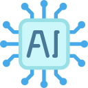 tecnología de inteligencia artificial icon