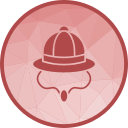 sombrero de explorador icon