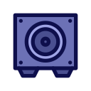 altavoz de subgraves icon