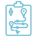 planificación de ruta icon