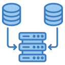 fusión de datos icon