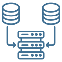 fusión de datos icon