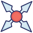 estrella ninja icon