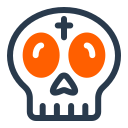 calavera de azúcar icon