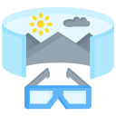 entorno virtual icon