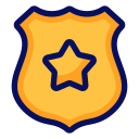 placa de policía icon