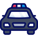 coche de policía icon