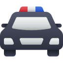 coche de policía icon