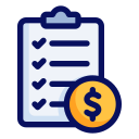 plan financiero icon