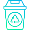 contenedor de reciclaje icon