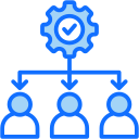 asignación de recursos icon