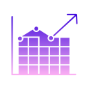 gráfico digital icon