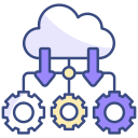 mantenimiento de la nube icon