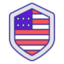 escudo de estados unidos icon