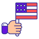 bandera de estados unidos icon