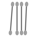 bastoncillos de algodón icon