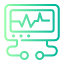 monitor de ecg icon