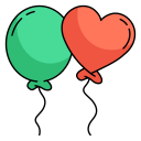 globos de amor icon