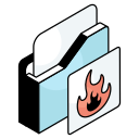 carpeta de fuego icon