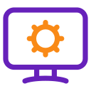 configuración de la computadora icon