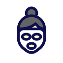 mascarilla facial icon