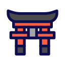 puerta torii icon