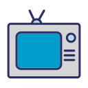 monitor de televisión icon