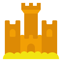 castillo de arena icon