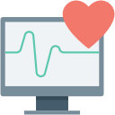 máquina de ecg icon