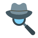 sombrero de detective icon