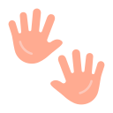 huella de mano icon