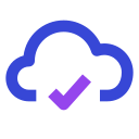 lista de verificación de la nube icon